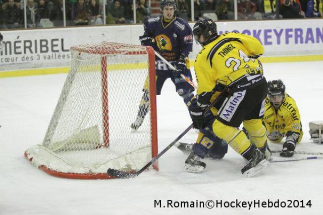 Photo hockey match Chamonix  - Rouen le 02/01/2014