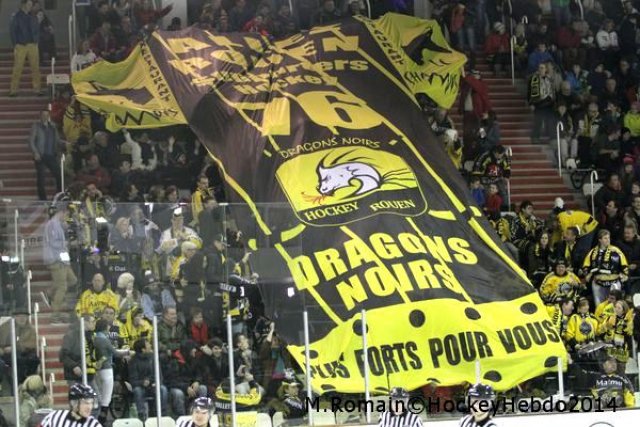 Photo hockey match Chamonix  - Rouen le 02/01/2014