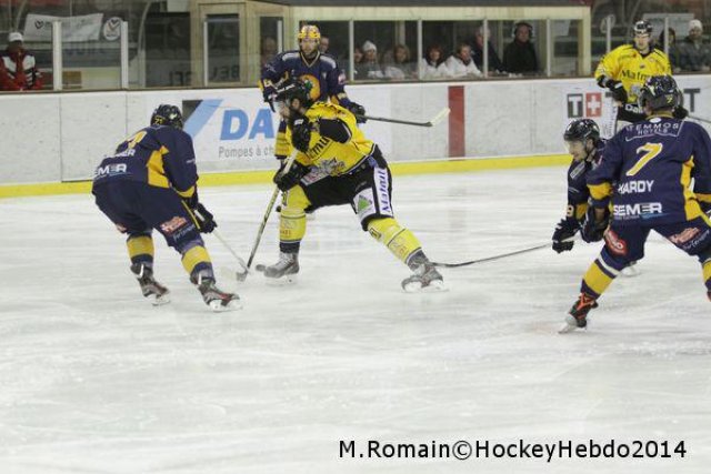 Photo hockey match Chamonix  - Rouen le 02/01/2014