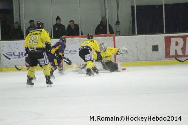 Photo hockey match Chamonix  - Rouen le 02/01/2014