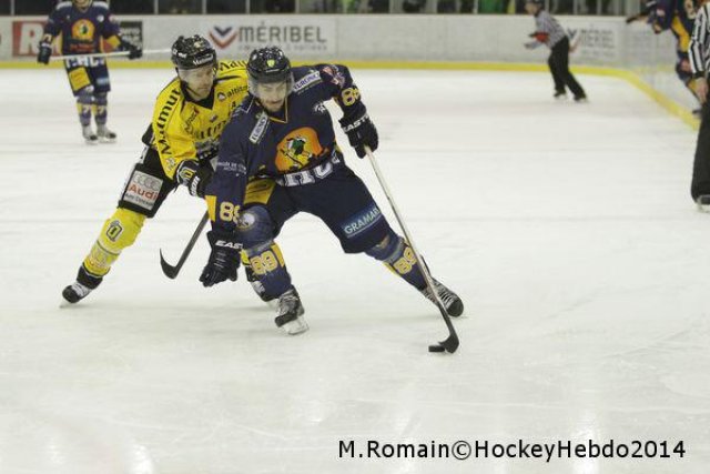 Photo hockey match Chamonix  - Rouen le 02/01/2014