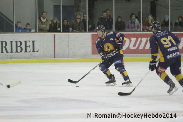 Photo hockey match Chamonix  - Rouen le 02/01/2014