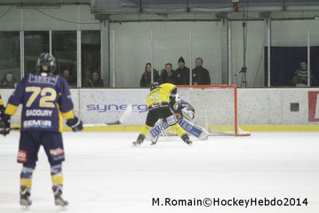 Photo hockey match Chamonix  - Rouen le 02/01/2014