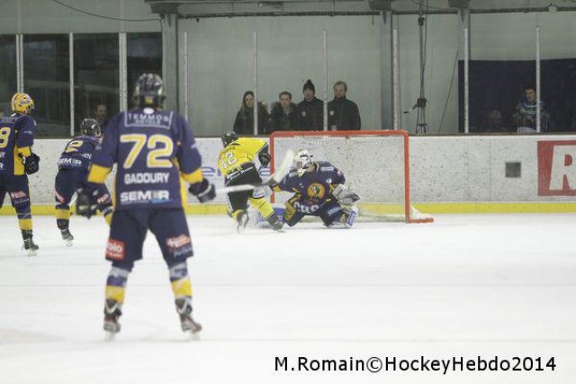 Photo hockey match Chamonix  - Rouen le 02/01/2014