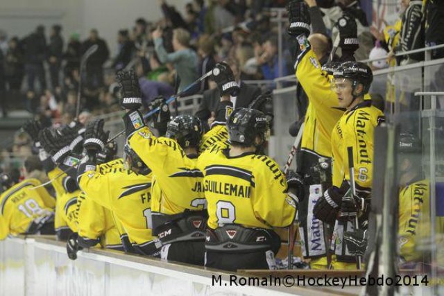 Photo hockey match Chamonix  - Rouen le 02/01/2014