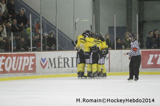 Photo hockey match Chamonix  - Rouen le 02/01/2014