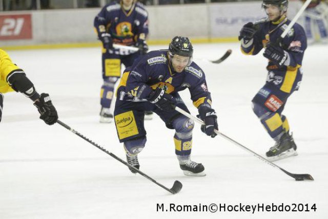 Photo hockey match Chamonix  - Rouen le 02/01/2014