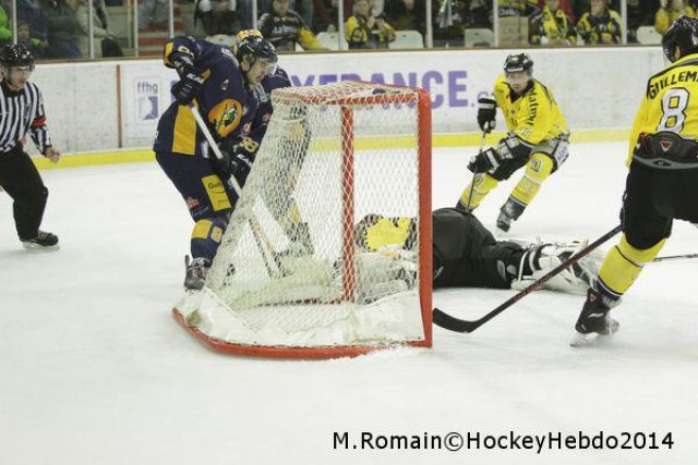 Photo hockey match Chamonix  - Rouen le 02/01/2014
