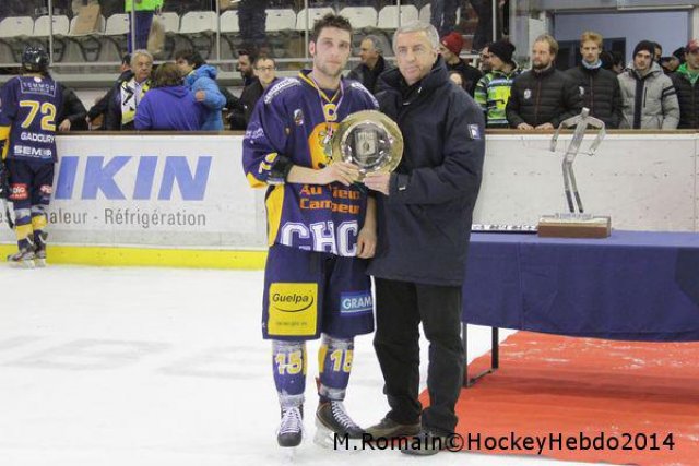 Photo hockey match Chamonix  - Rouen le 02/01/2014