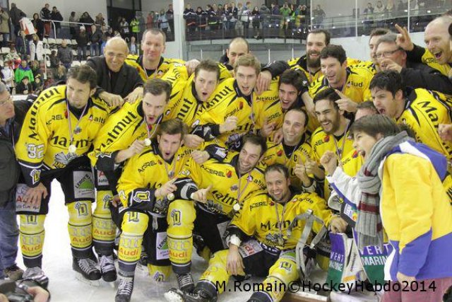 Photo hockey match Chamonix  - Rouen le 02/01/2014