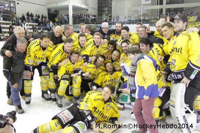 Photo hockey match Chamonix  - Rouen le 02/01/2014