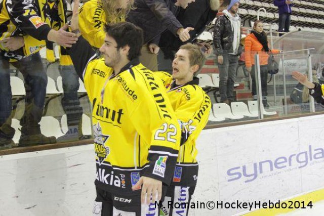 Photo hockey match Chamonix  - Rouen le 02/01/2014
