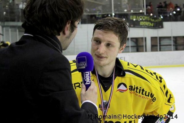 Photo hockey match Chamonix  - Rouen le 02/01/2014