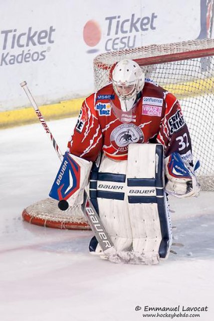 Photo hockey match Lyon - Bordeaux le 04/01/2014