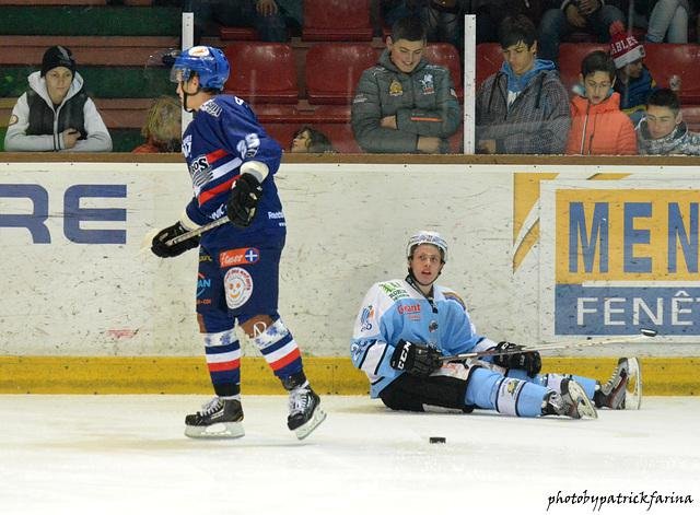 Photo hockey match Briançon  - Brest  le 04/01/2014