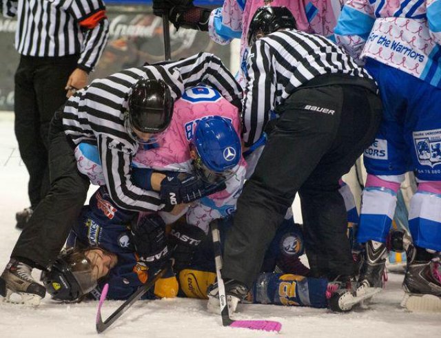 Photo hockey match Villard-de-Lans - Chamonix  le 04/01/2014