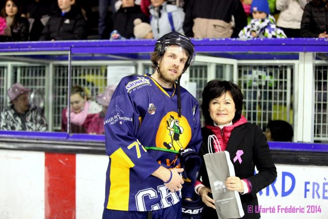 Photo hockey match Villard-de-Lans - Chamonix  le 04/01/2014
