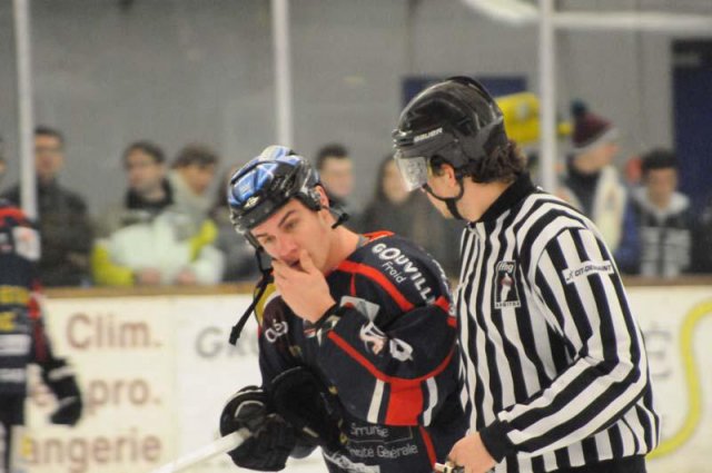 Photo hockey match Caen  - Amiens  le 04/01/2014