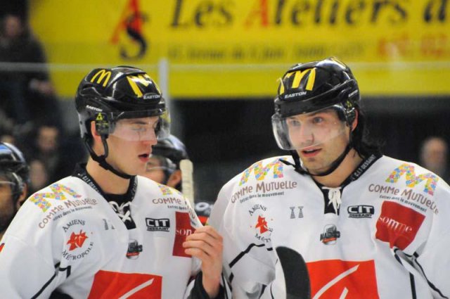 Photo hockey match Caen  - Amiens  le 04/01/2014