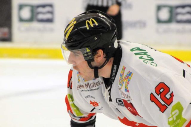 Photo hockey match Caen  - Amiens  le 04/01/2014