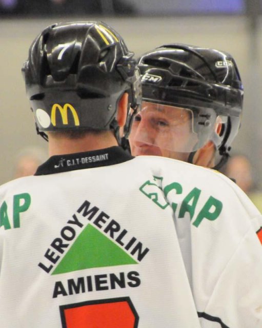Photo hockey match Caen  - Amiens  le 04/01/2014
