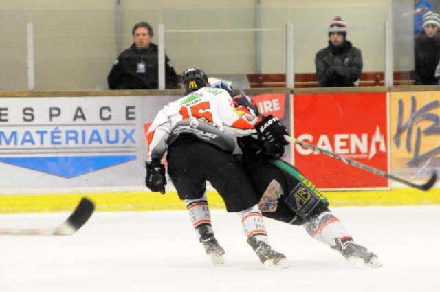 Photo hockey match Caen  - Amiens  le 04/01/2014
