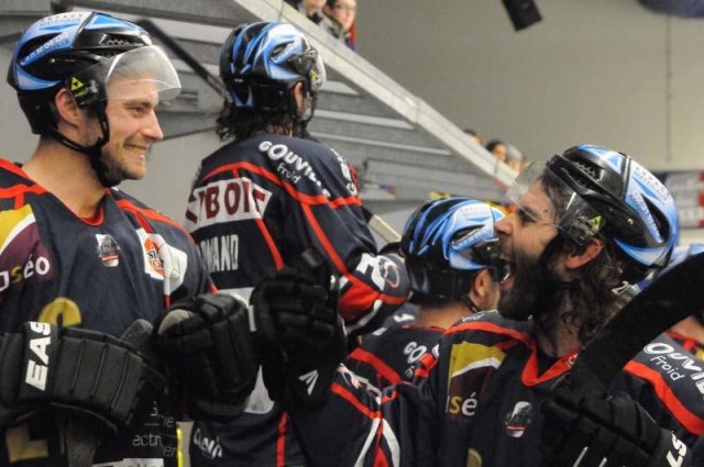 Photo hockey match Caen  - Amiens  le 04/01/2014