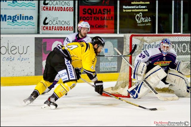 Photo hockey match Epinal  - Rouen le 04/01/2014