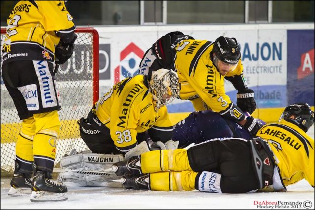 Photo hockey match Epinal  - Rouen le 04/01/2014