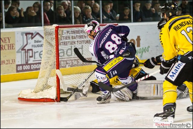 Photo hockey match Epinal  - Rouen le 04/01/2014