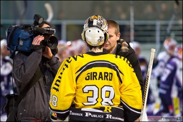 Photo hockey match Epinal  - Rouen le 04/01/2014