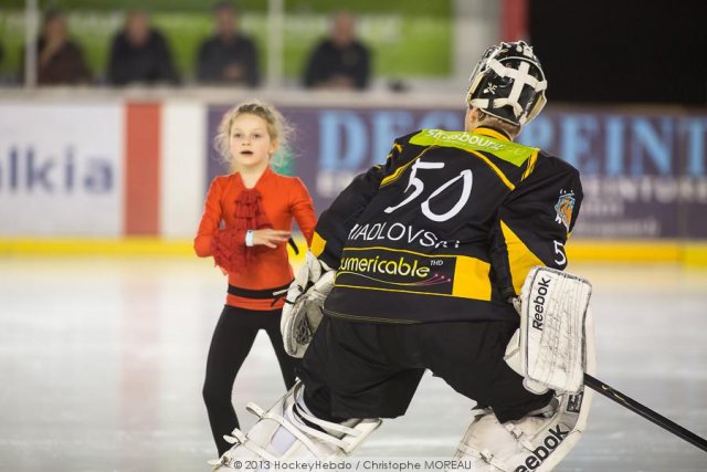 Photo hockey match Strasbourg  - Grenoble  le 04/01/2014