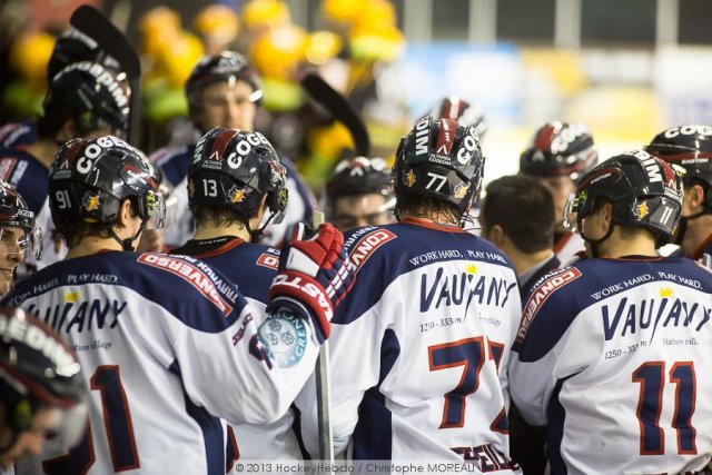 Photo hockey match Strasbourg  - Grenoble  le 04/01/2014