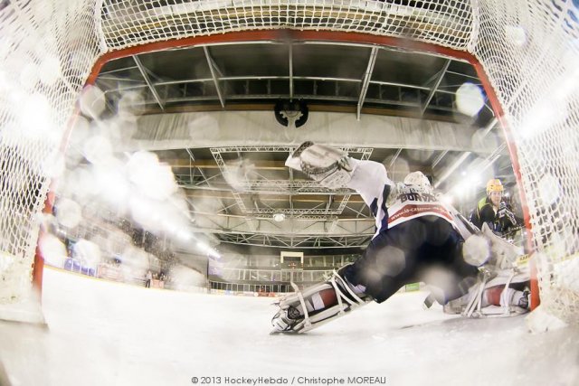 Photo hockey match Strasbourg  - Grenoble  le 04/01/2014