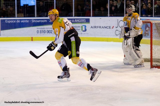 Photo hockey match Angers  - Strasbourg  le 07/01/2014