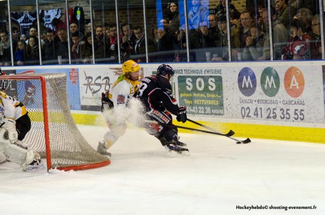 Photo hockey match Angers  - Strasbourg  le 07/01/2014