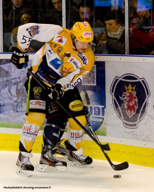 Photo hockey match Angers  - Strasbourg  le 07/01/2014