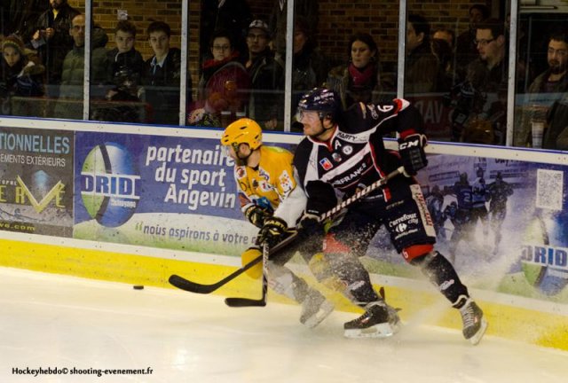 Photo hockey match Angers  - Strasbourg  le 07/01/2014