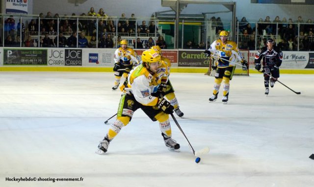Photo hockey match Angers  - Strasbourg  le 07/01/2014