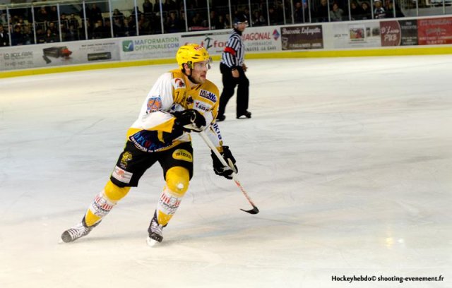 Photo hockey match Angers  - Strasbourg  le 07/01/2014