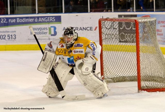 Photo hockey match Angers  - Strasbourg  le 07/01/2014
