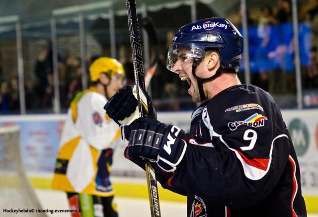 Photo hockey match Angers  - Strasbourg  le 07/01/2014
