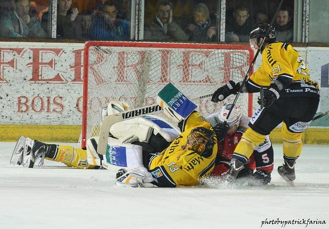 Photo hockey match Briançon  - Rouen le 07/01/2014