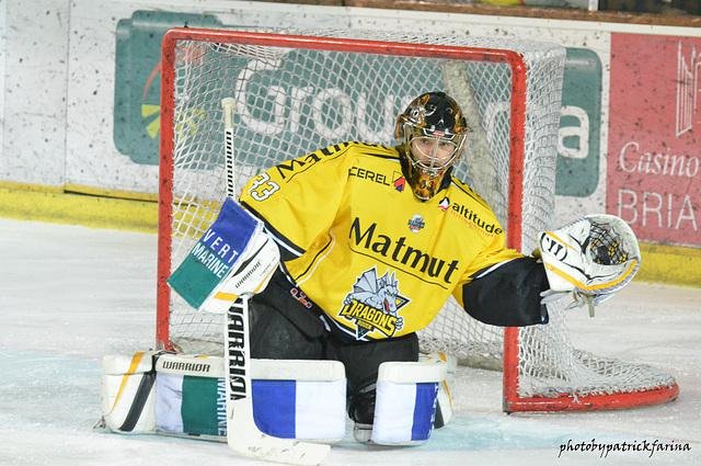 Photo hockey match Briançon  - Rouen le 07/01/2014