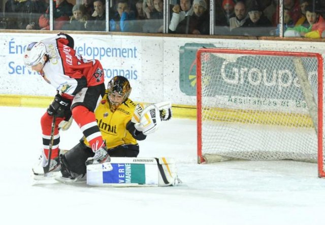 Photo hockey match Briançon  - Rouen le 07/01/2014