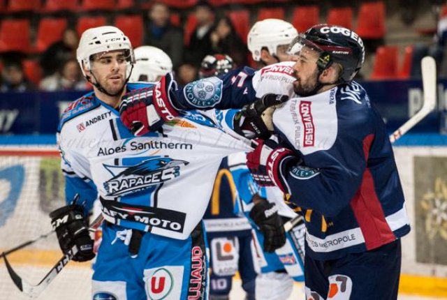 Photo hockey match Grenoble  - Gap  le 07/01/2014