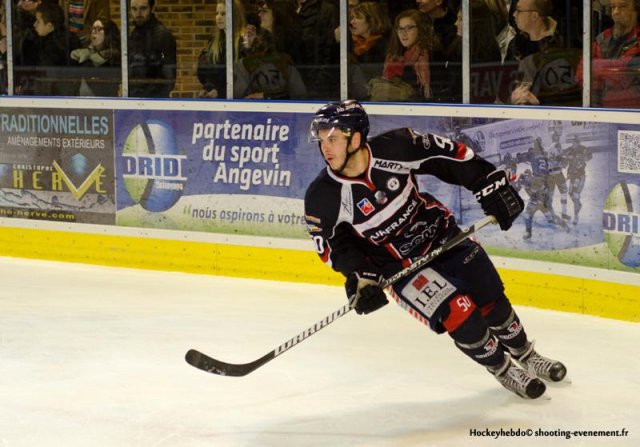 Photo hockey match Angers  - Strasbourg  le 11/01/2014