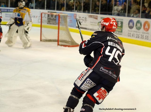 Photo hockey match Angers  - Strasbourg  le 11/01/2014