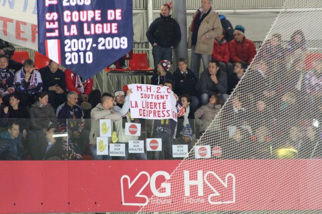 Photo hockey match Grenoble  - Dijon  le 11/01/2014