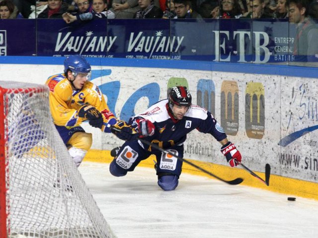 Photo hockey match Grenoble  - Dijon  le 11/01/2014